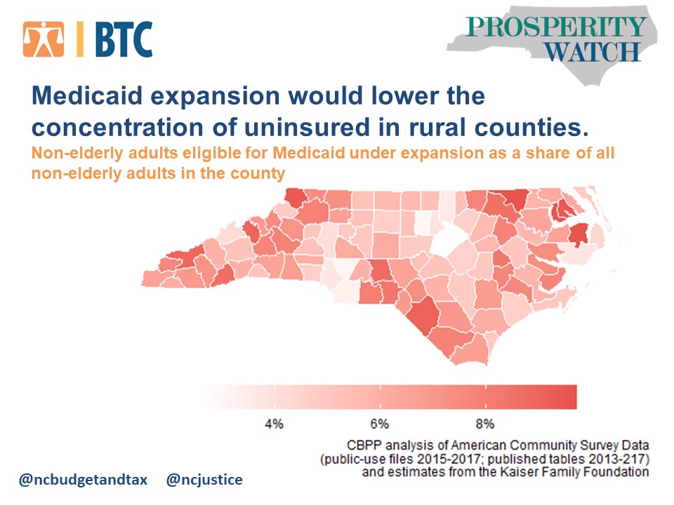 Uninsured In Rural Counties Will Benefit Disproportionately From