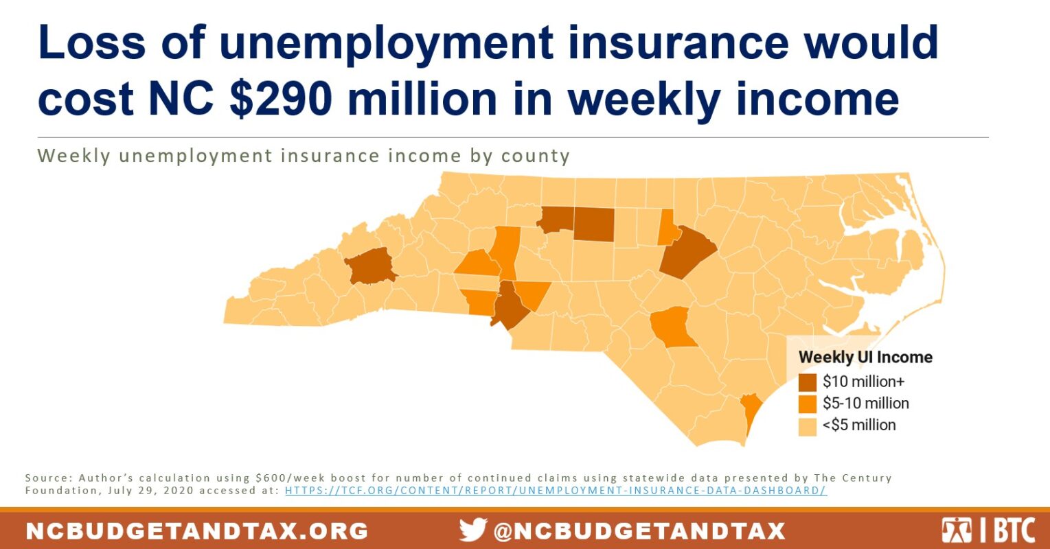 Every county needs the stabilizing force of Unemployment Insurance North Carolina Justice Center