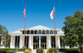 image of downtown raleigh general assembly building