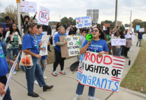 ICE protest