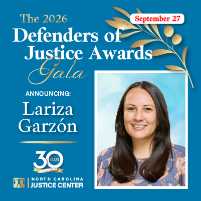 Headshot of Lariza Garzon - Defenders of Justice Awardee